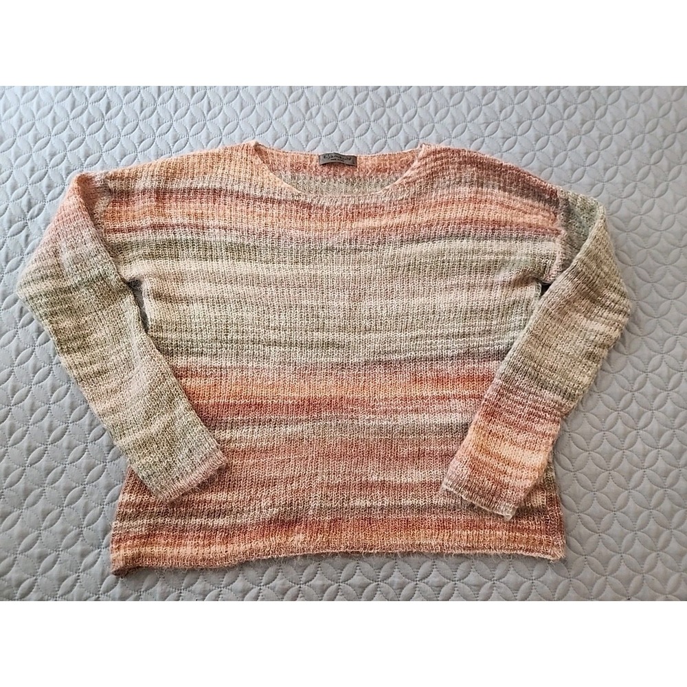 Women's Elsamanda Pastel Ombre‎ Alpaca Mohair Sweater Size Large